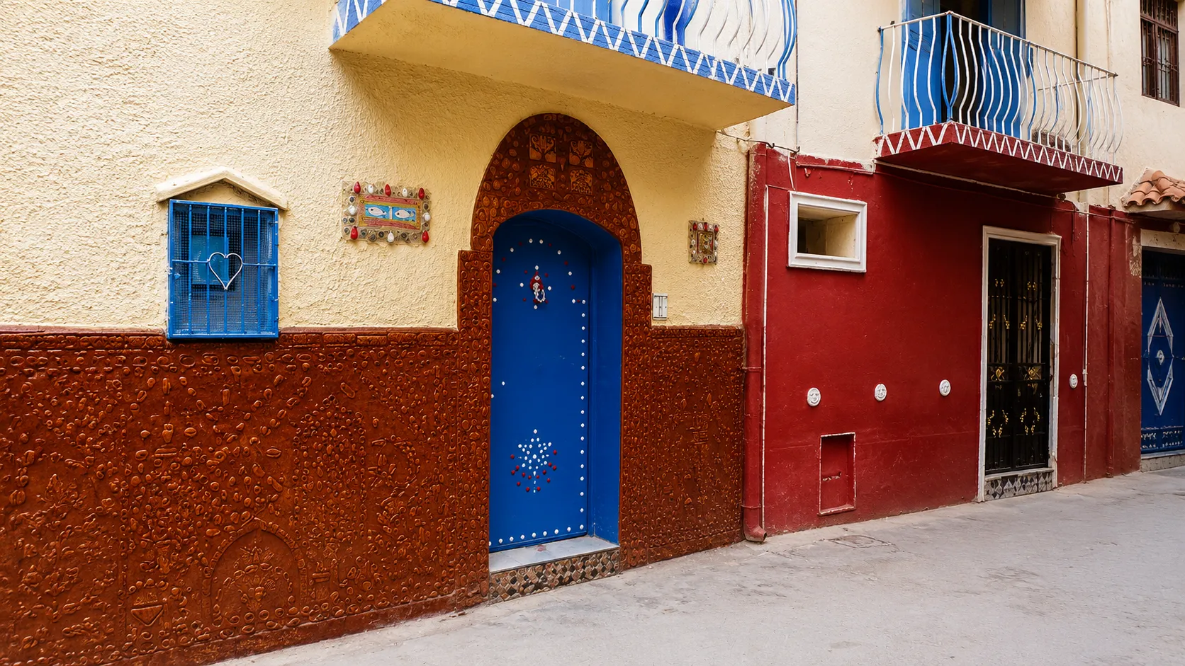 Kasbah and historic setting in Western Sicily